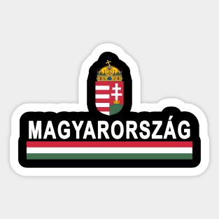 Magyarorszag - Hungarian Language Sticker